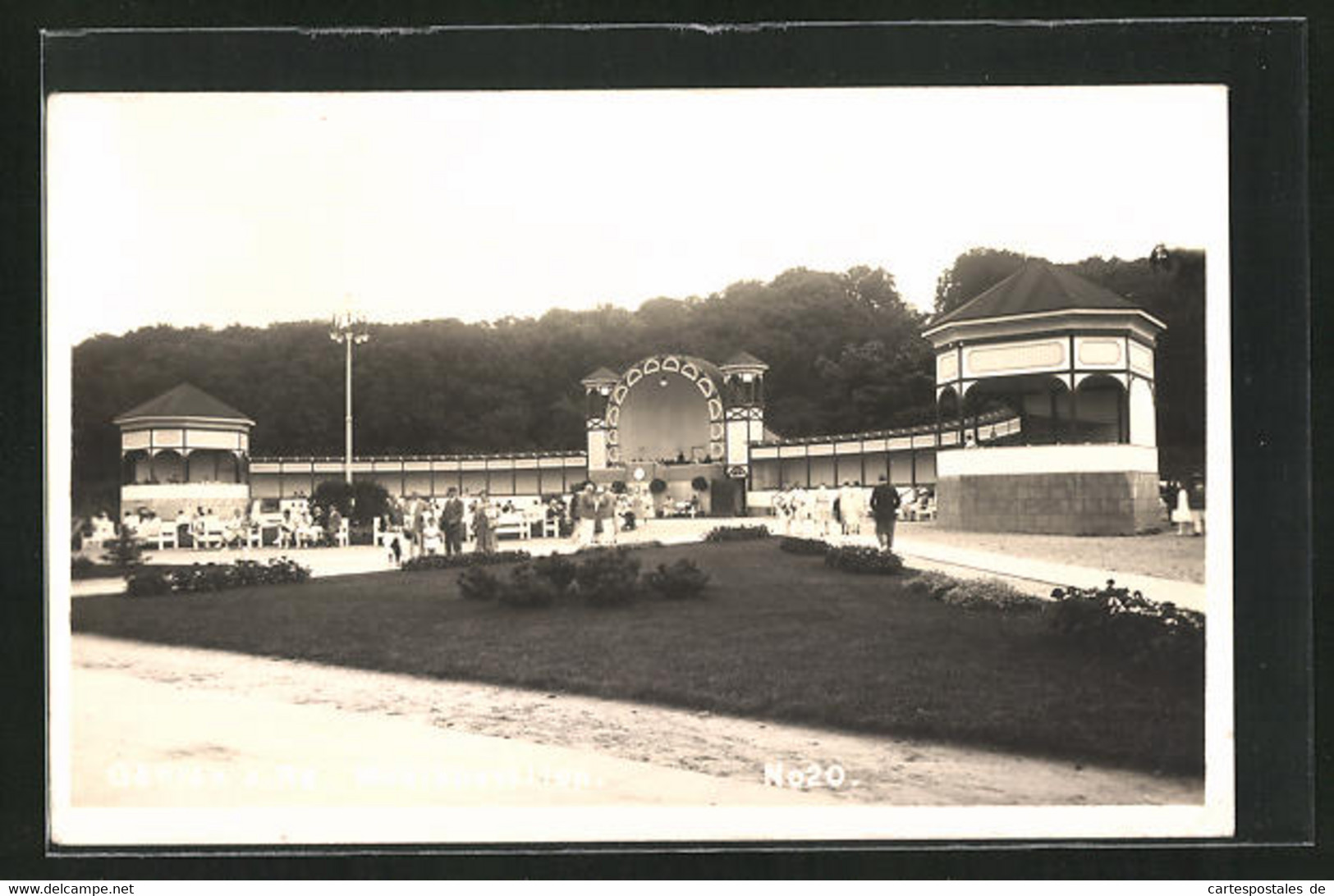 AK Göhren A. Rg., Musikpavillon - Göhren