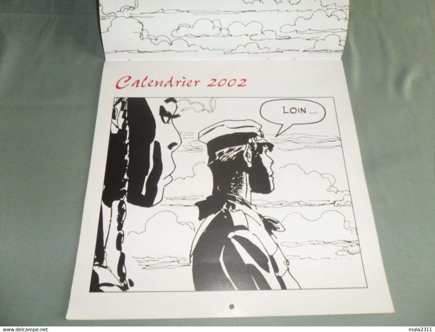 CORTO MALTESE - HUGO PRATT  /  CALENDRIER 2002 ..... / CASTERMAN - Agende & Calendari