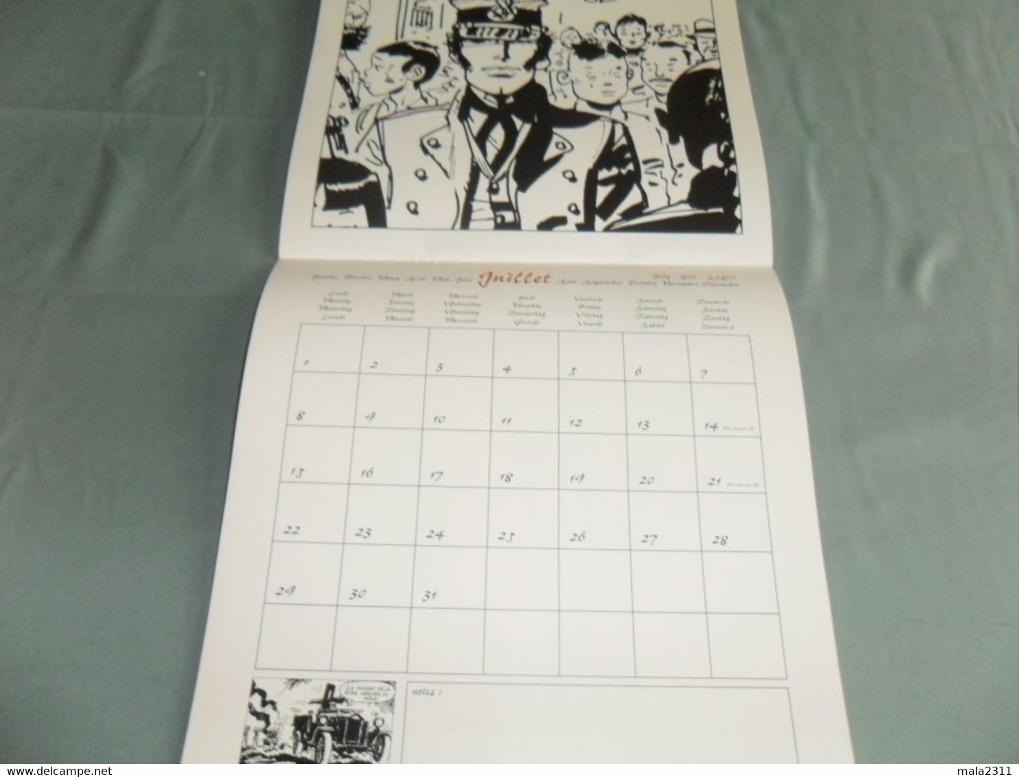 CORTO MALTESE - HUGO PRATT  /  CALENDRIER 2002 ..... / CASTERMAN - Agende & Calendari