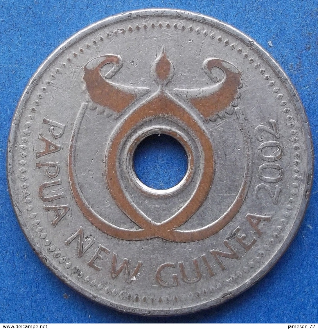 PAPUA NEW GUINEA - 1 Kina 2002 "salt Water Crocodiles" KM# 6a - Edelweiss Coins - Papua New Guinea