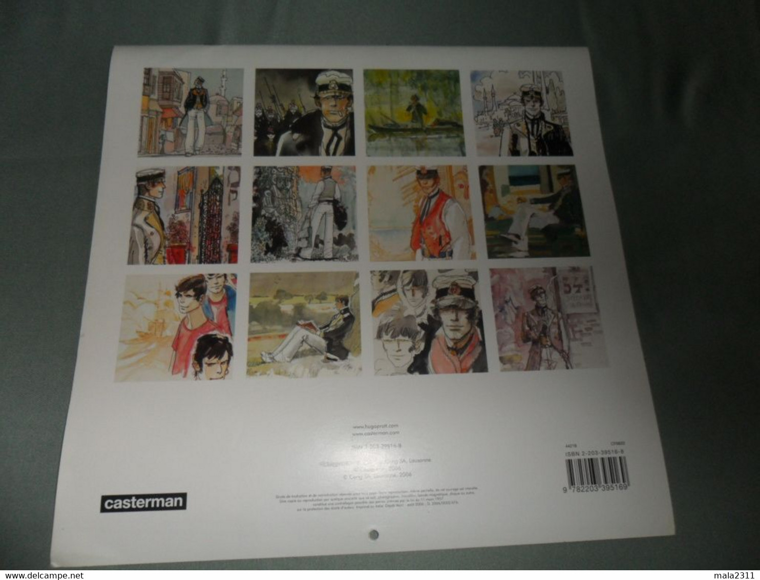 CORTO MALTESE - HUGO PRATT  /  CALENDRIER 2007 ..... / CASTERMAN - Agenda & Kalender