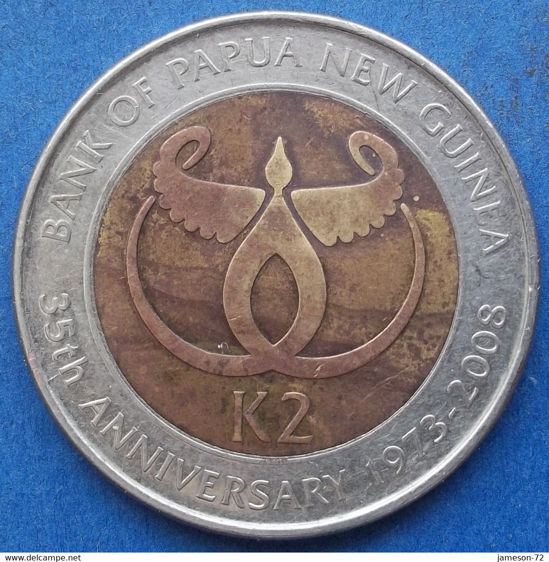 PAPUA NEW GUINEA - 2 Kina 2008 KM# 51 Independent (1975) - Edelweiss Coins - Papua New Guinea