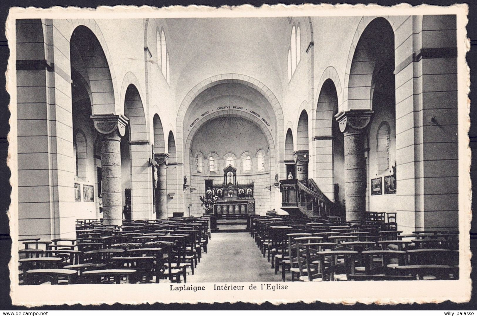 +++ CPA - LAPLAIGNE - Brunehaut - Intérieur De L'Eglise // - Brunehaut