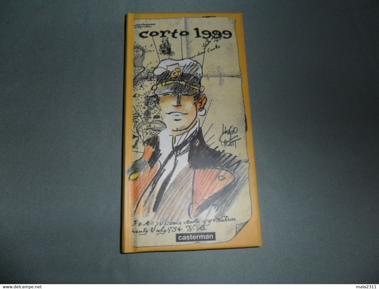 CORTO MALTESE - HUGO PRATT  /  Agenda 1999 Couverture Cartonnée / Dimension 8,5X16,5 Cm. / CASTERMAN - Agendas & Calendarios