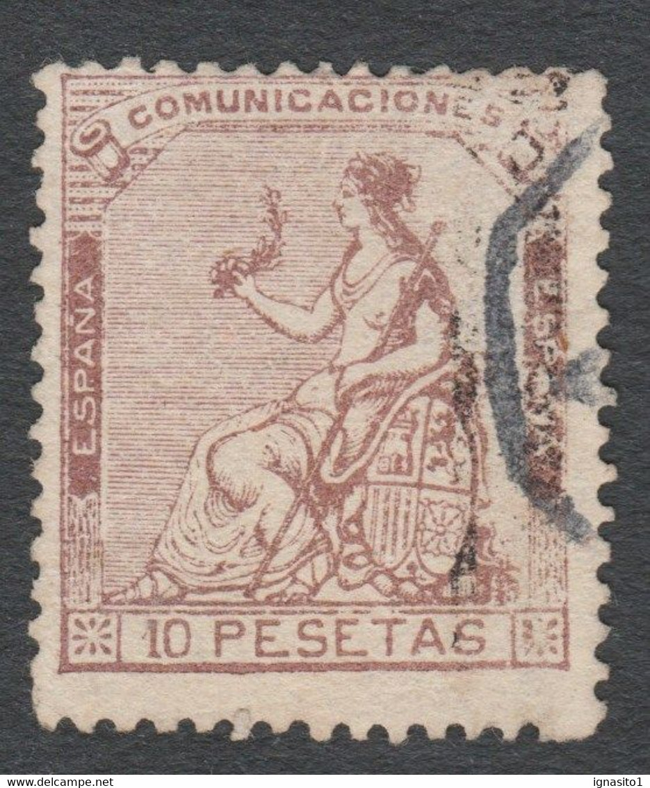 1873 Ed140 /Edifil 140 Usado. Dictamen CMF - Oblitérés