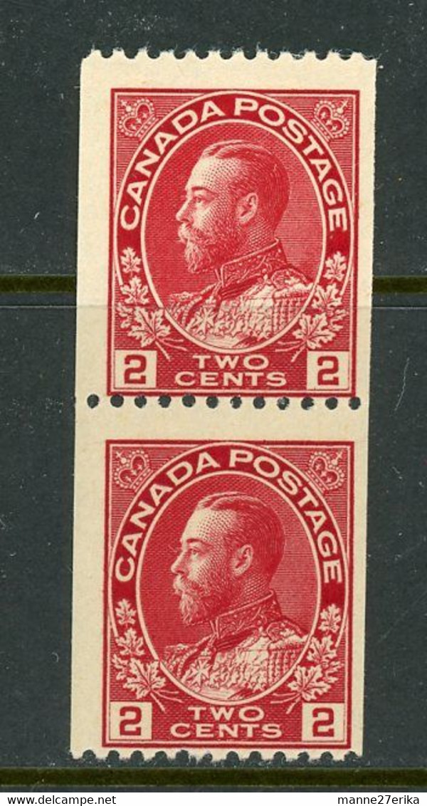 -1915-"Coil Issue" MNH Pair - Roulettes