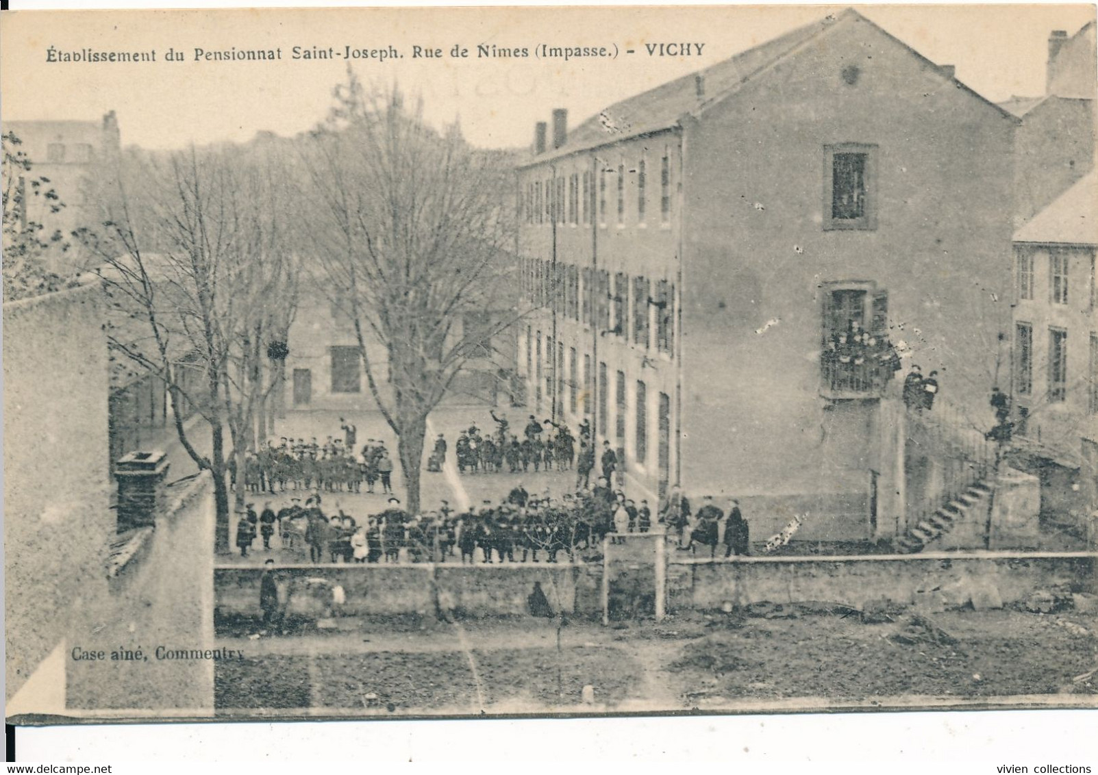 Vichy (03 Allier) établissement Du Pensionnat Saint Joseph Rue De Nimes (impasse) édit. Case - Vichy