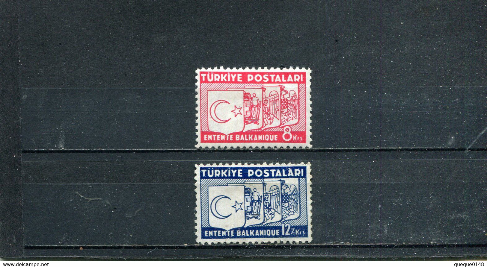 Turquie 1937 Yt 882-883 * - Nuevos