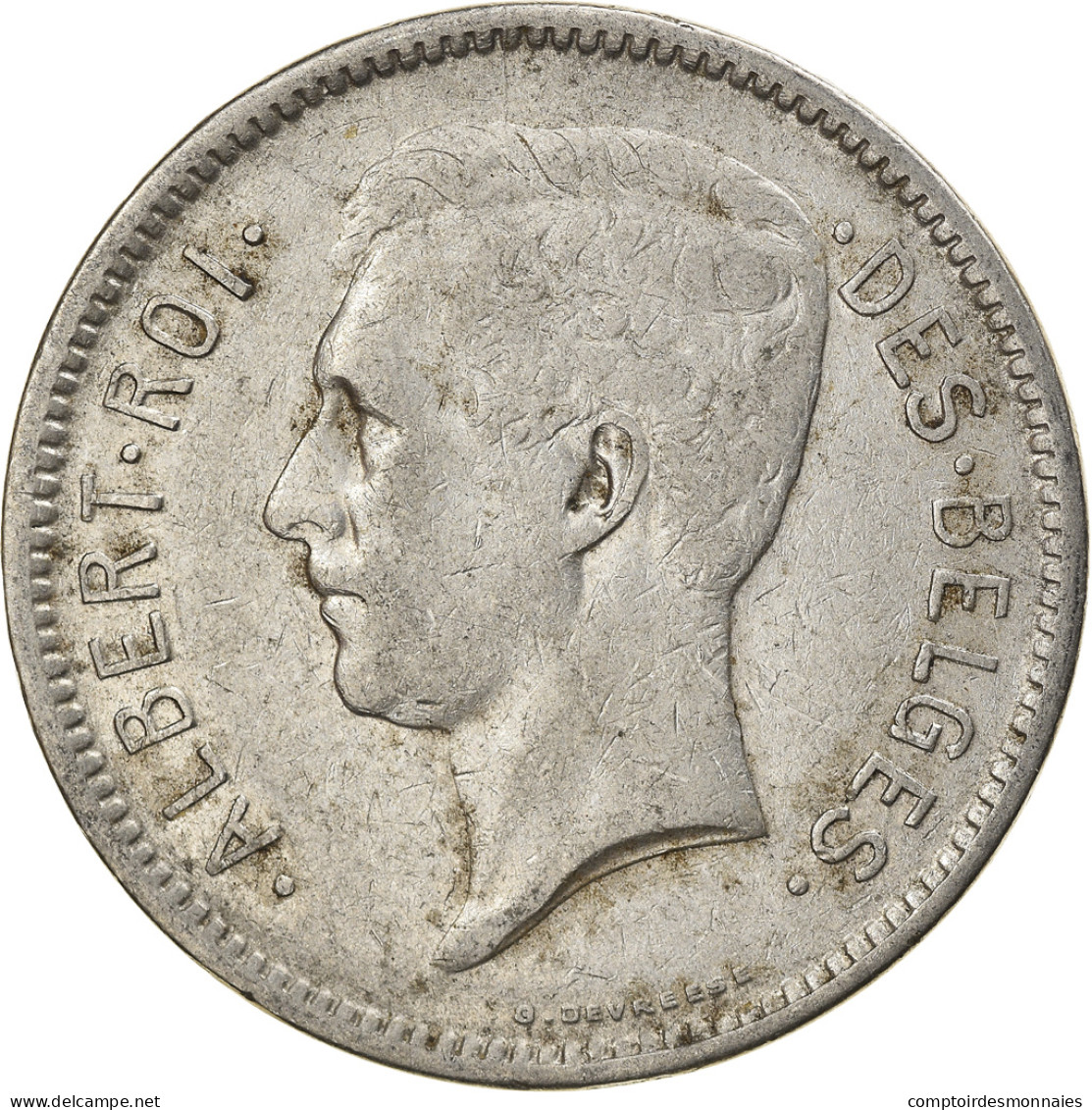 Monnaie, Belgique, 5 Francs, 5 Frank, 1931, TTB, Nickel, KM:97.1 - 5 Frank & 1 Belga