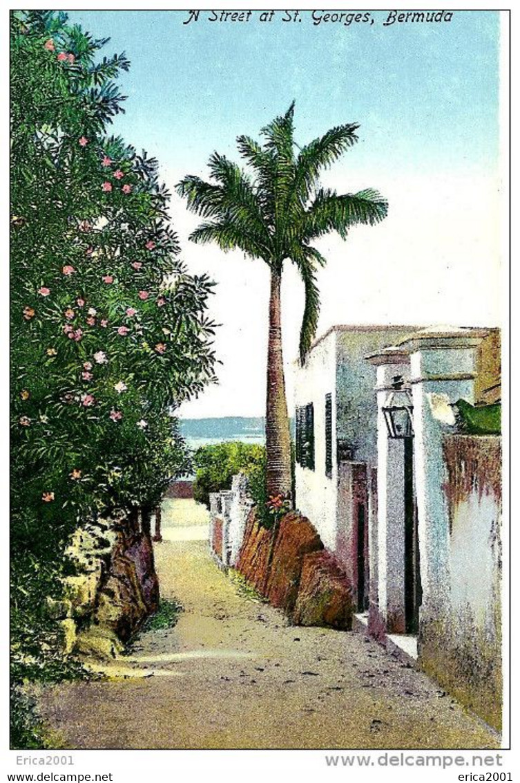 Bermudes . St Georges. A Street At St Georges. - Bermuda