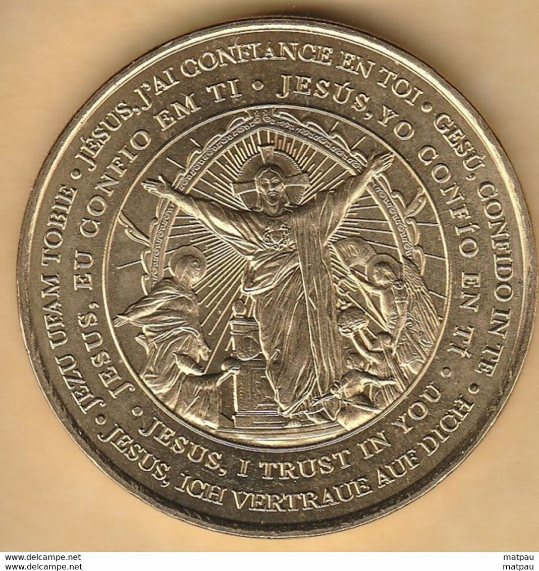 MONNAIE DE ¨PARIS 75 PARIS Basilique Du Sacré-Coeur De Montmartre - Jésus, J'ai Confiance En Toi 2018 - 2018