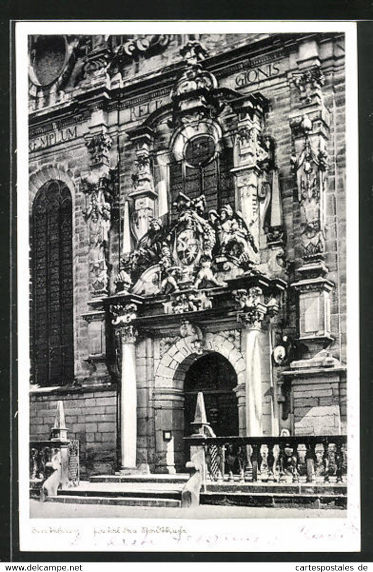 AK Bückeburg, Portal Der Stadtkirche - Bueckeburg