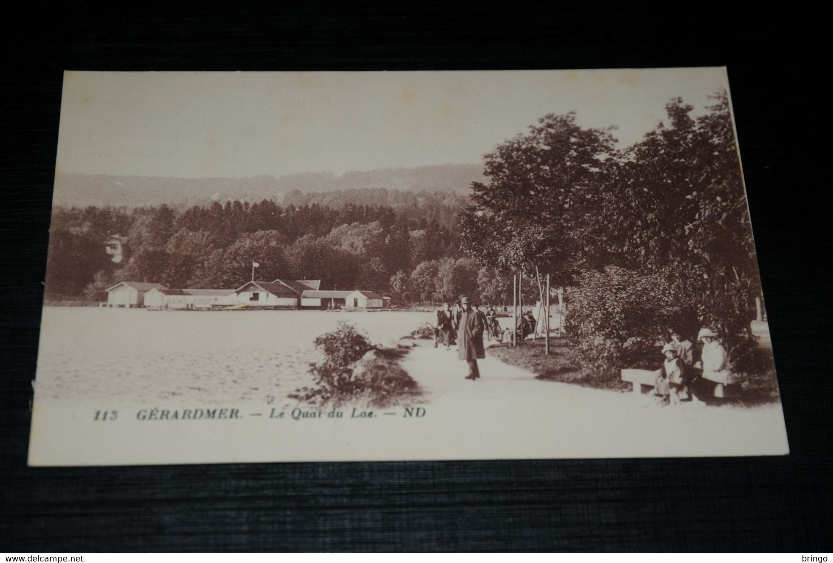 29277-                        GERARDMER, LE QUAI DU LAC - Gerardmer