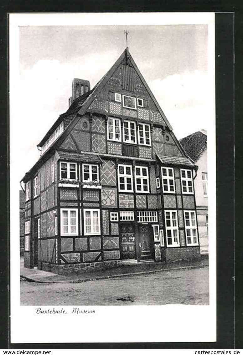 AK Buxtehude, Portal Vom Museum - Buxtehude