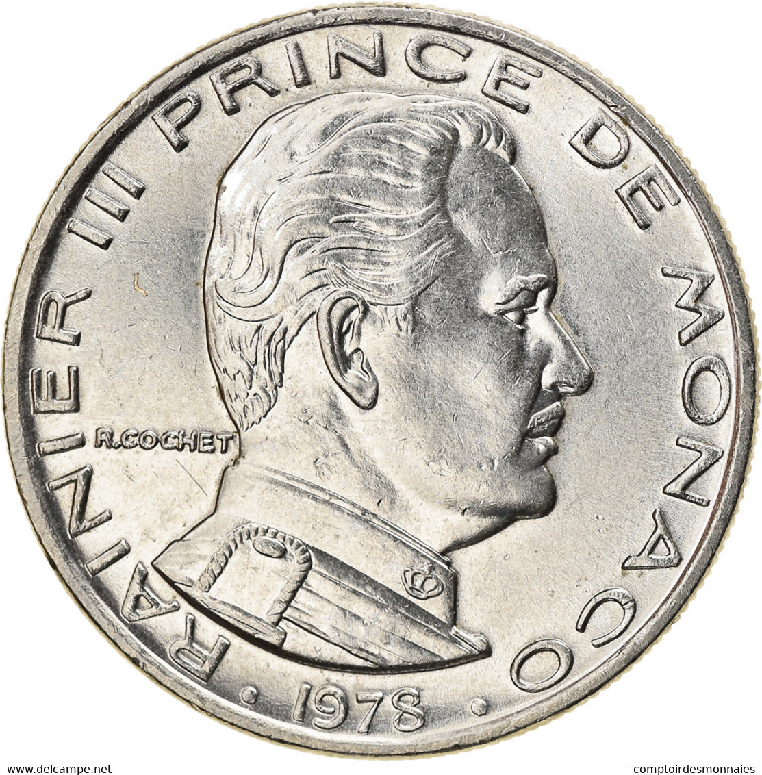 Monnaie, Monaco, Rainier III, Franc, 1978, TTB+, Nickel, KM:140 - 1960-2001 Nouveaux Francs