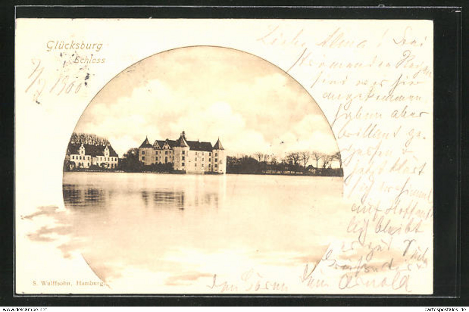 AK Glücksburg /Ostsee, Schloss Am Wasser - Gluecksburg