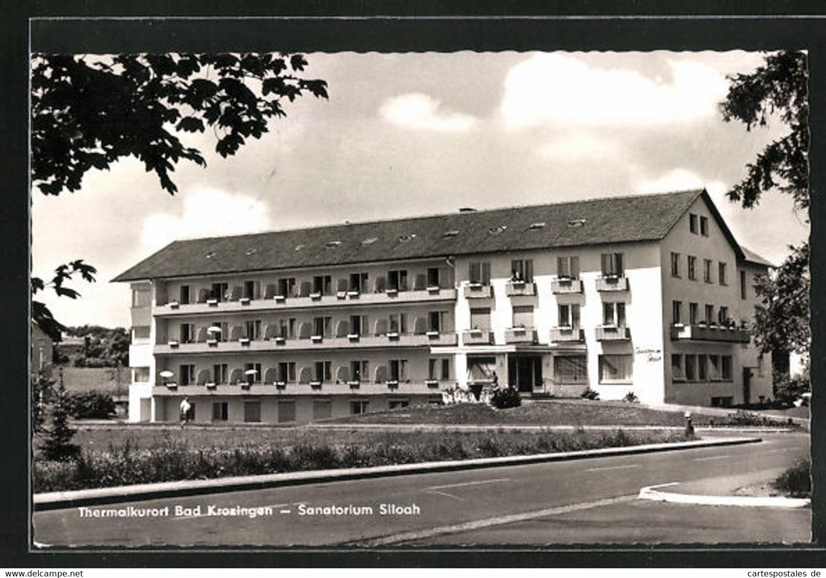 AK Bad Krozingen, Sanatorium Siloah - Bad Krozingen