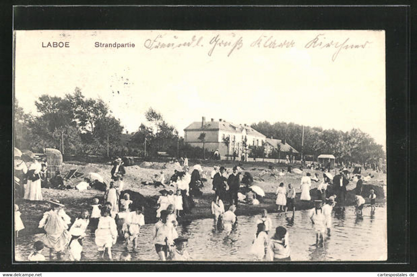 AK Laboe, Kinder Am Strand - Laboe