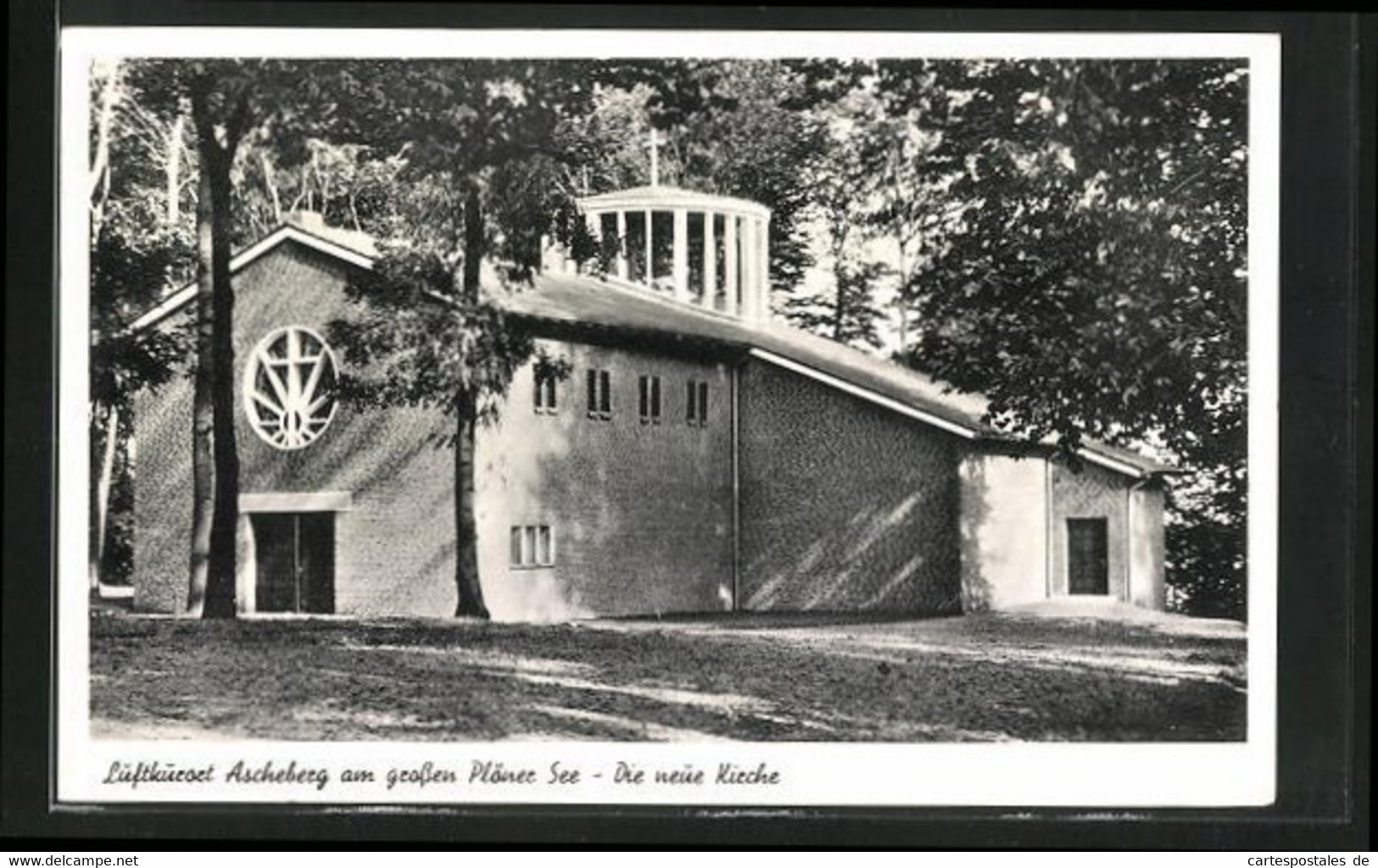 AK Ascheberg /Plöner See, Die Neue Kirche - Ploen