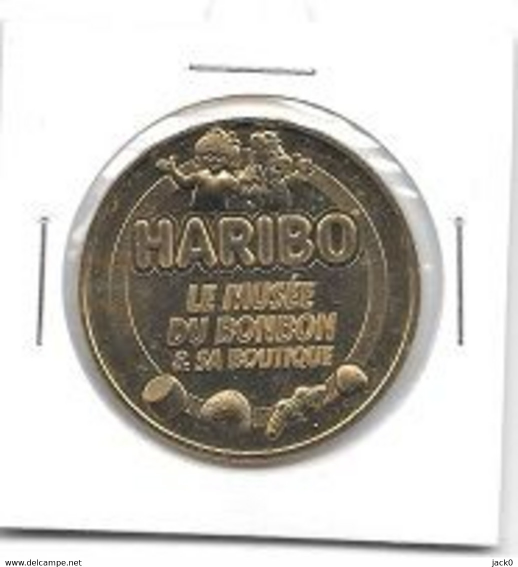 Médaille Touristique  Monnaie  De  Paris 2018, HARIBO, LE MUSEE DU BONBON & SA BOUTIQUE  ( 30 ) - 2018