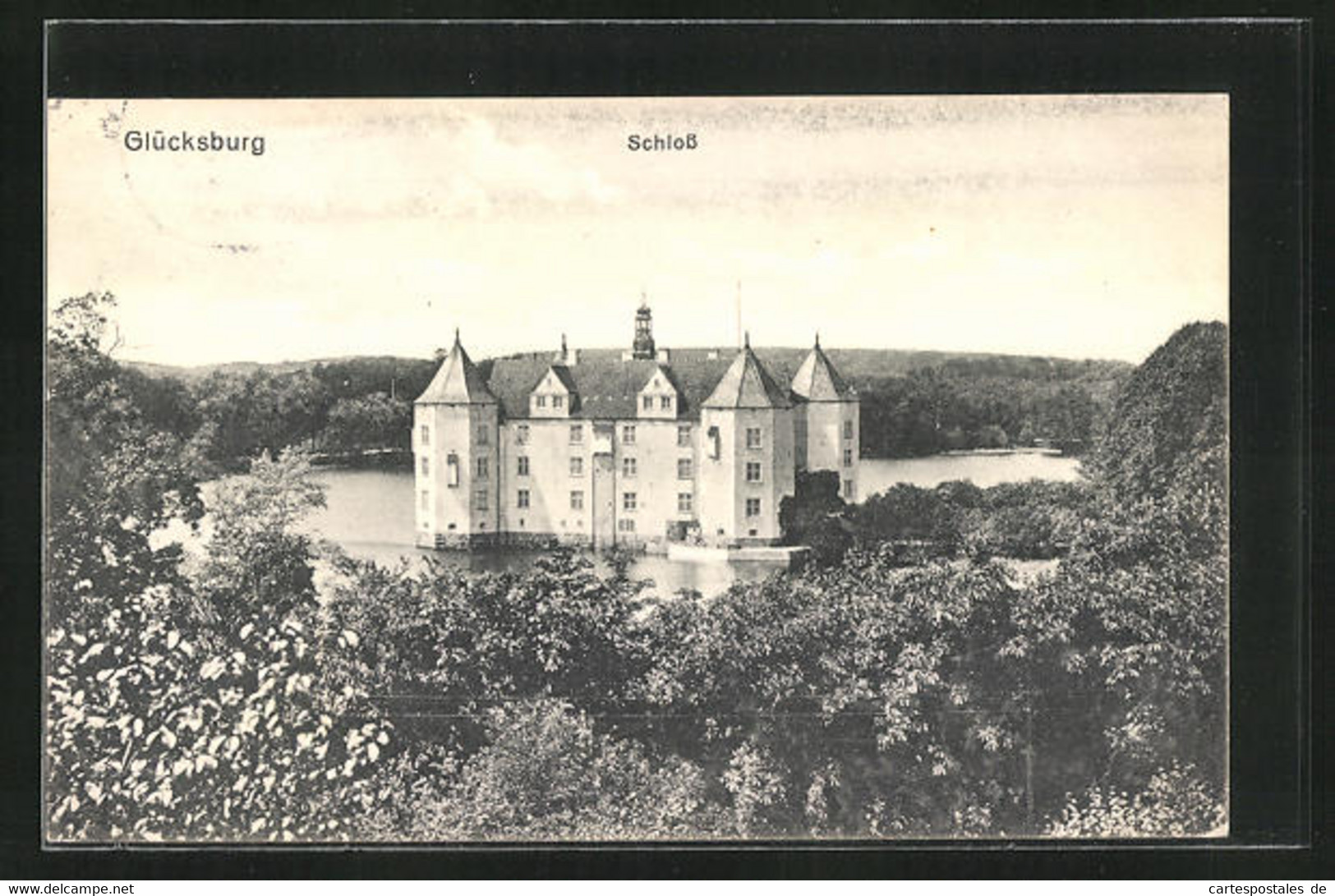 AK Glücksburg, Schlossansicht - Gluecksburg