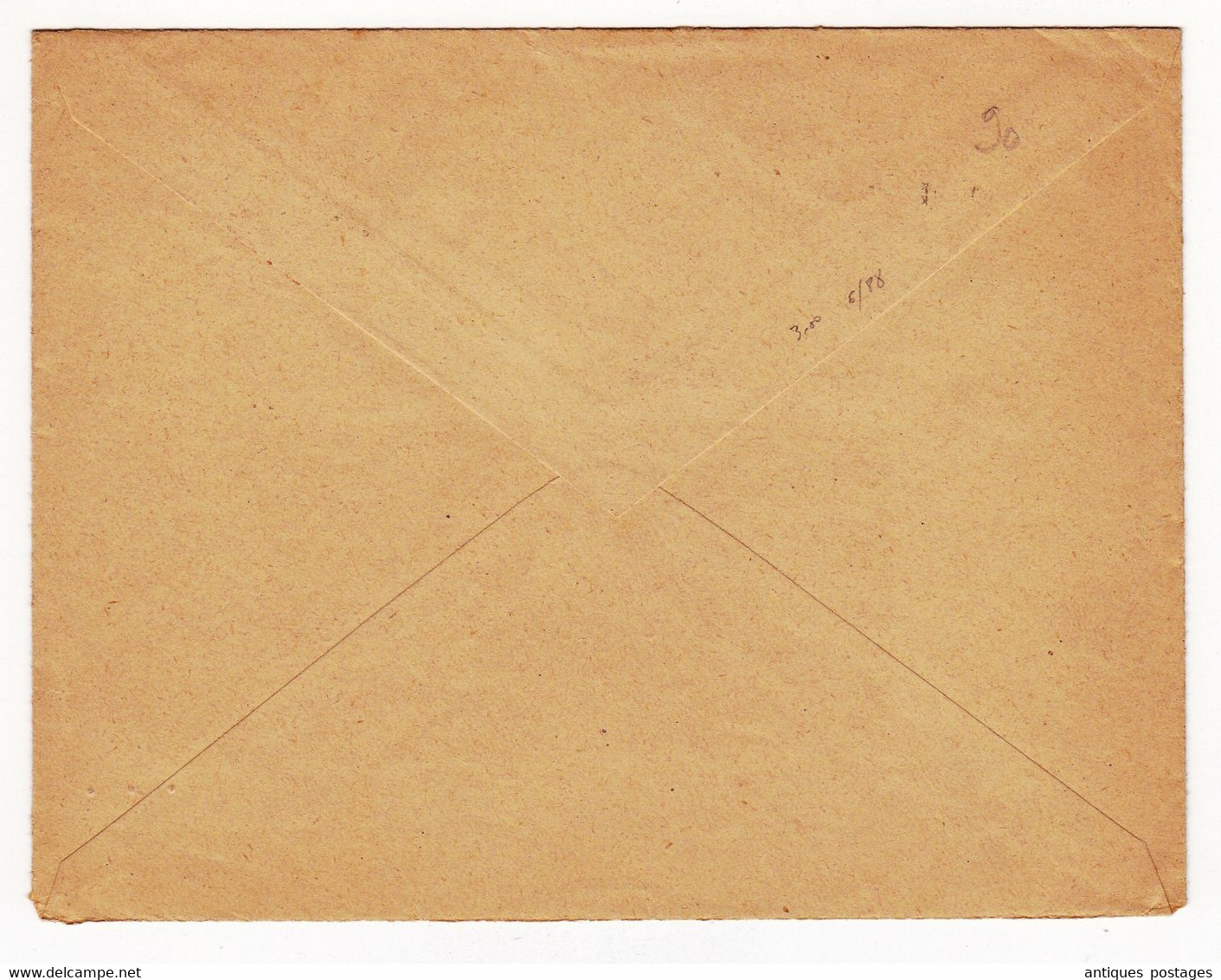 Lettre 1948 Douai Nord Marianne De Gandon 15F Ets Delattre & Frouard Sougland Paul Liévin - 1945-54 Marianne Of Gandon