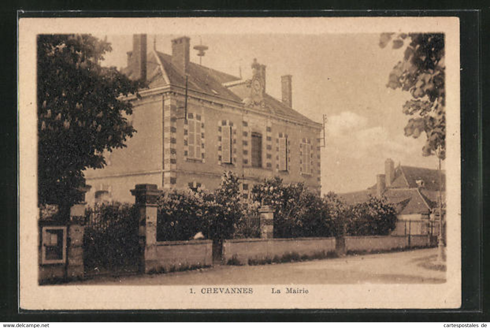 CPA Chevannes, La Mairie - Chevannes