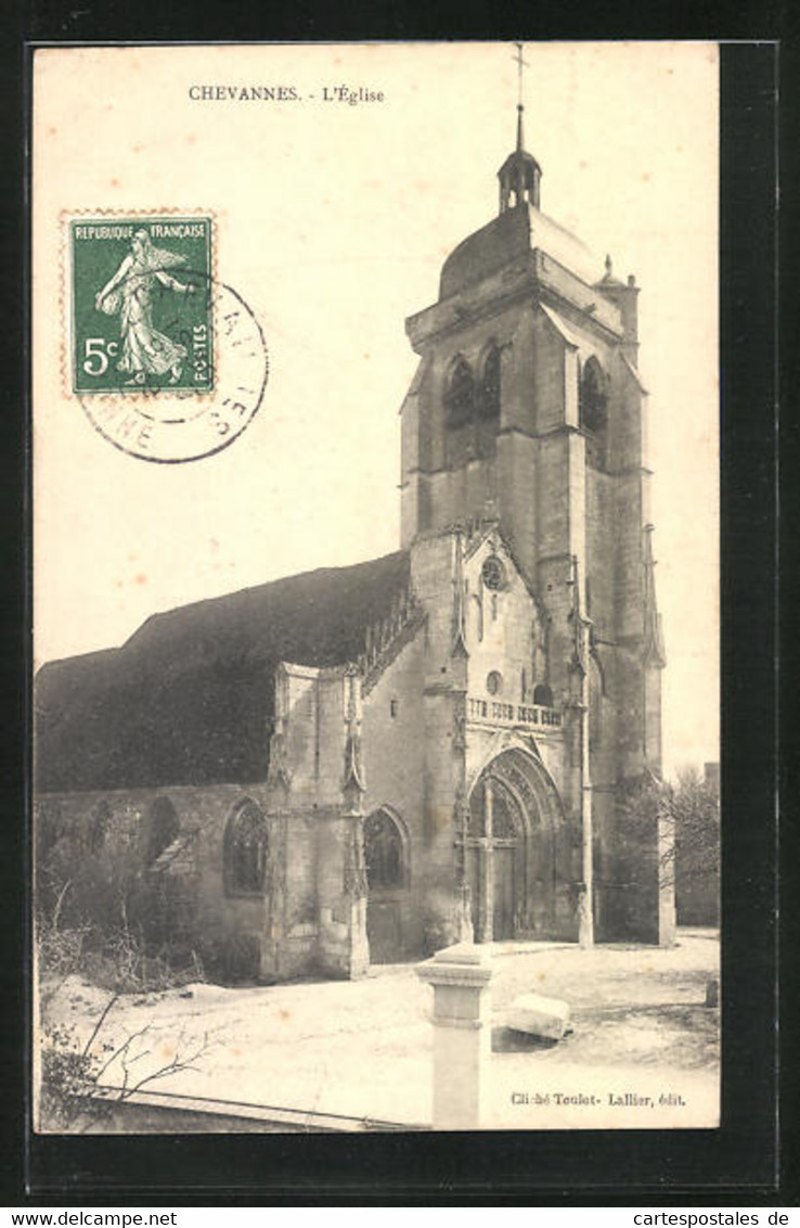 CPA Chevannes, L`Eglise - Chevannes