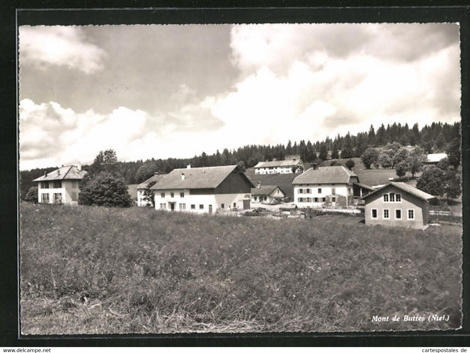 AK Mont-de-Buttes, Hôtel Beau-Séjour - Buttes 