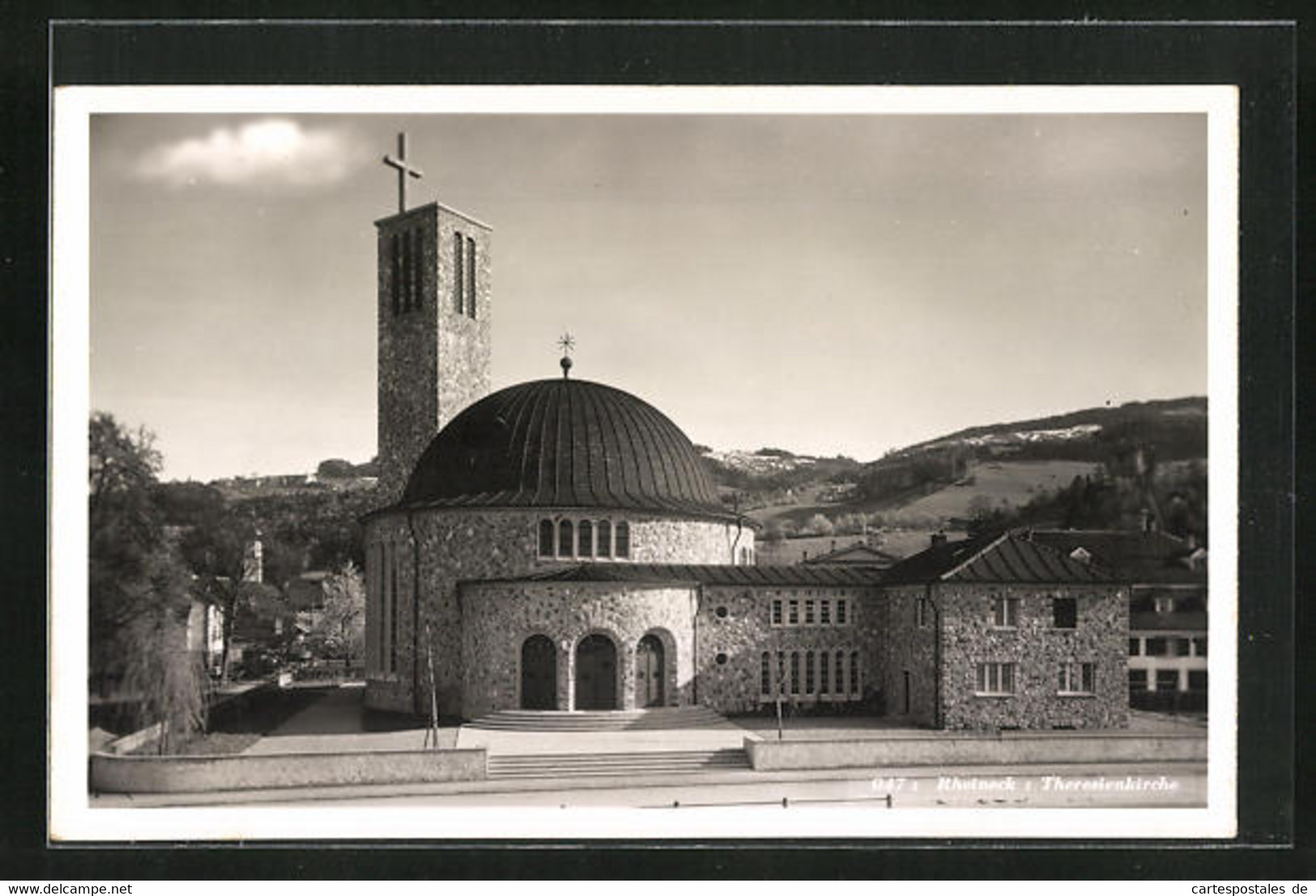 AK Rheineck, Blick Auf Die Theresienkirche - Rheineck