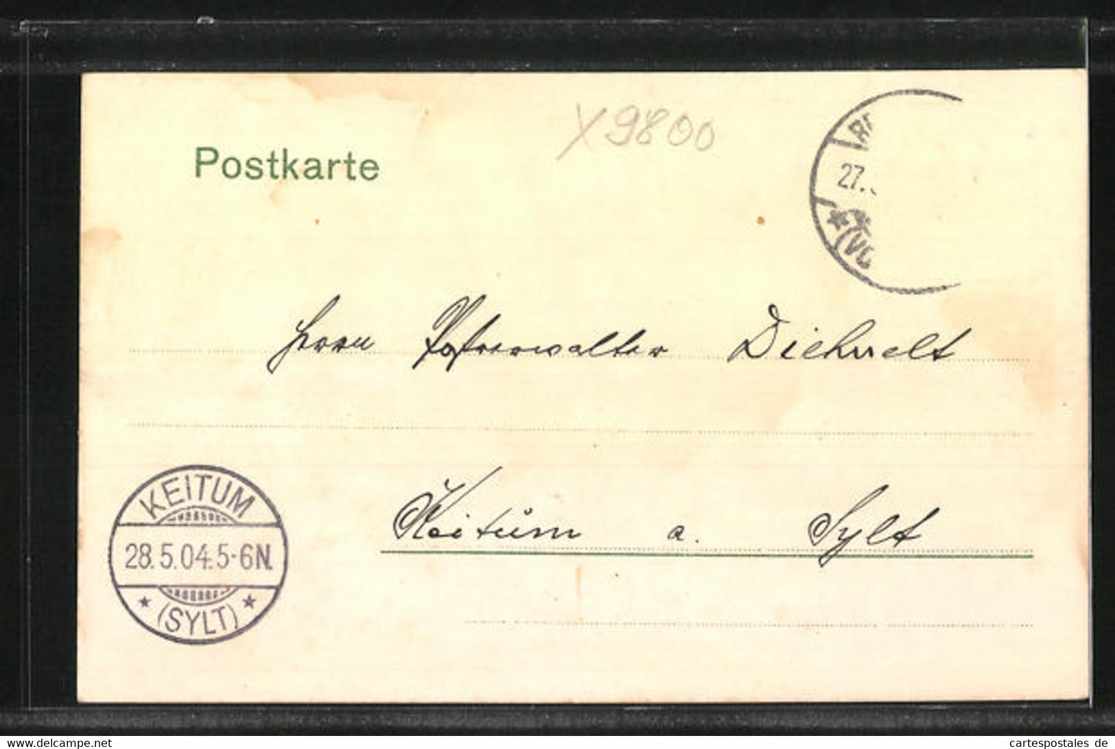 AK Reichenbach I. V., Kaiserliches Postamt - Reichenbach I. Vogtl.