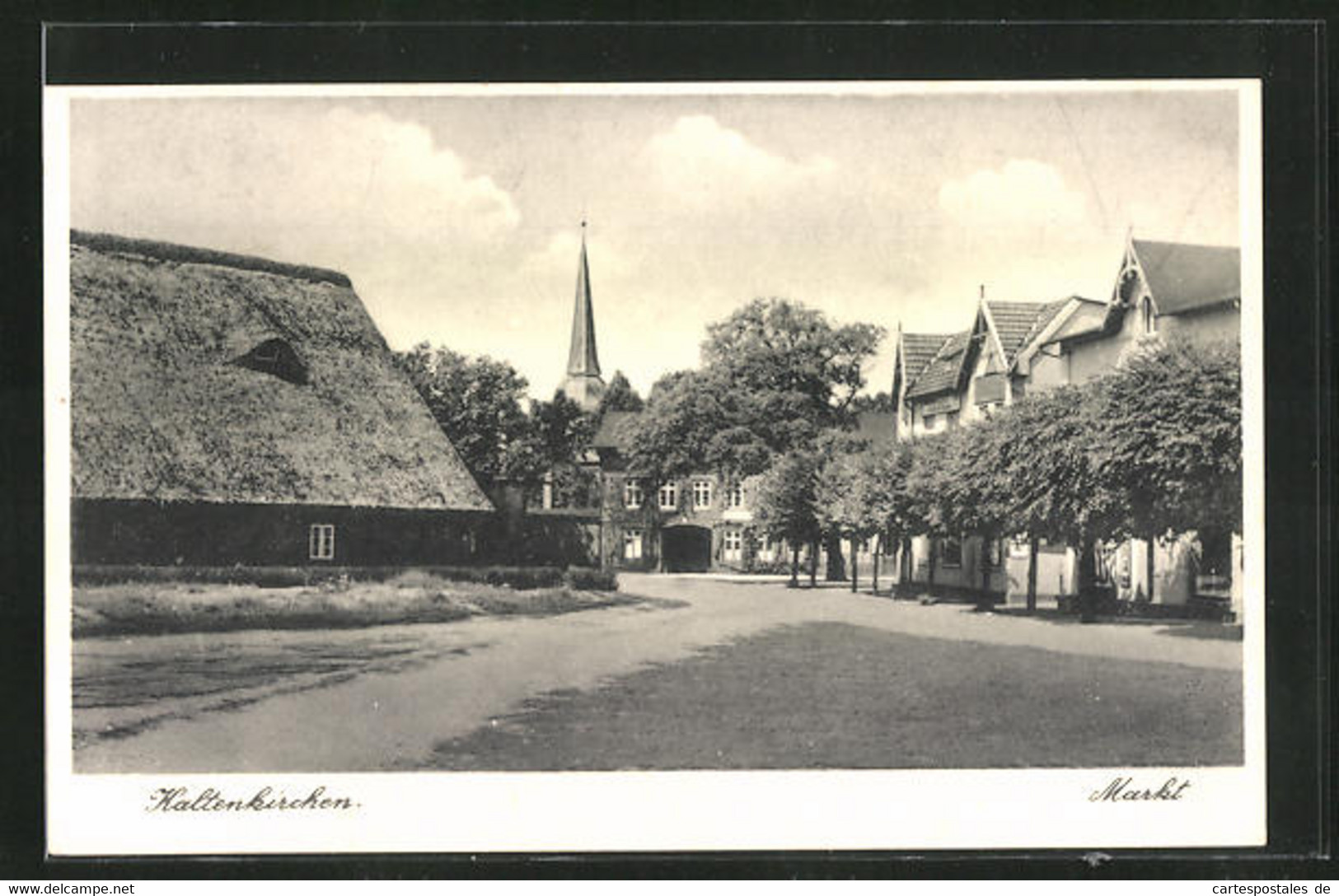 AK Kaltenkirchen, Orstpartie Am Markt - Kaltenkirchen