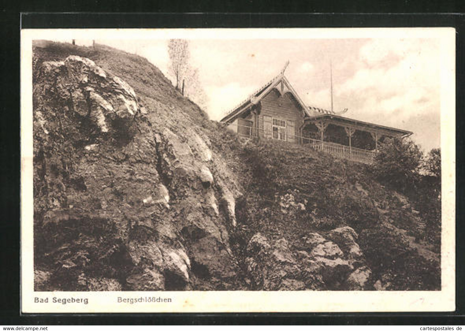 AK Bad Segeberg, Restaurant Bergschlösschen - Bad Segeberg