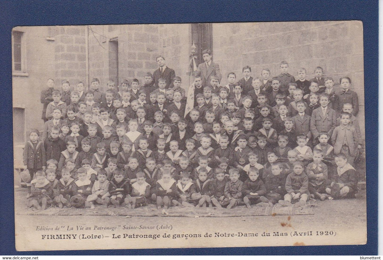 CPA [42] Loire Firminy Patronage De Garçons Non Circulé - Firminy