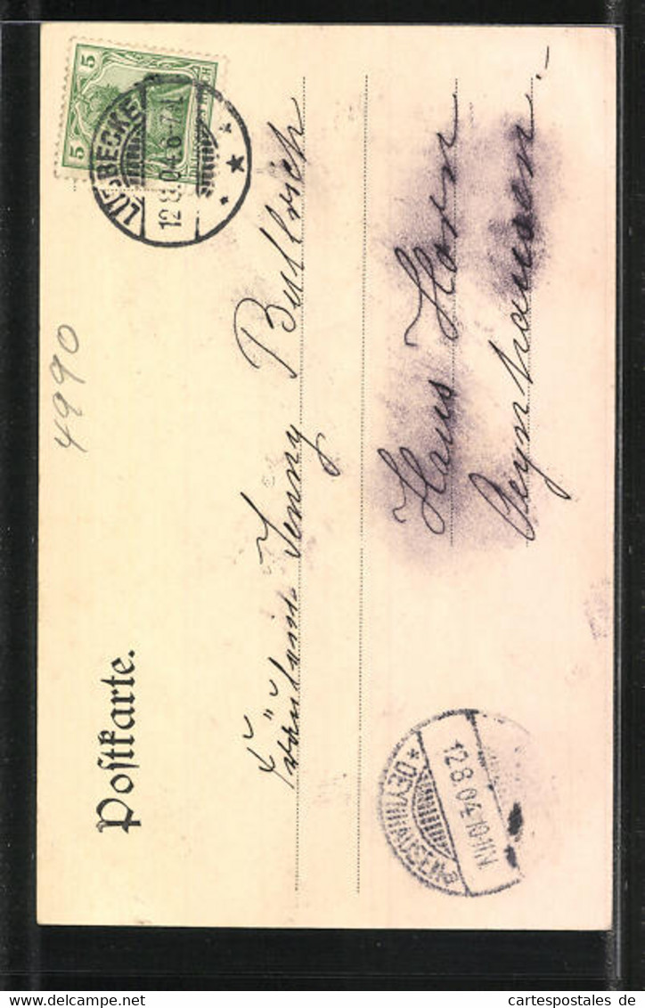 AK Lübbecke /Westf., Kaiserliches Postamt - Lübbecke