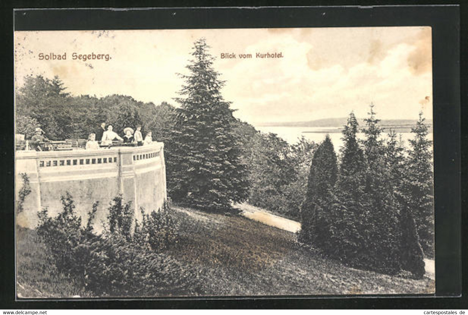 AK Bad Segeberg, Blick Vom Kurhotel - Bad Segeberg