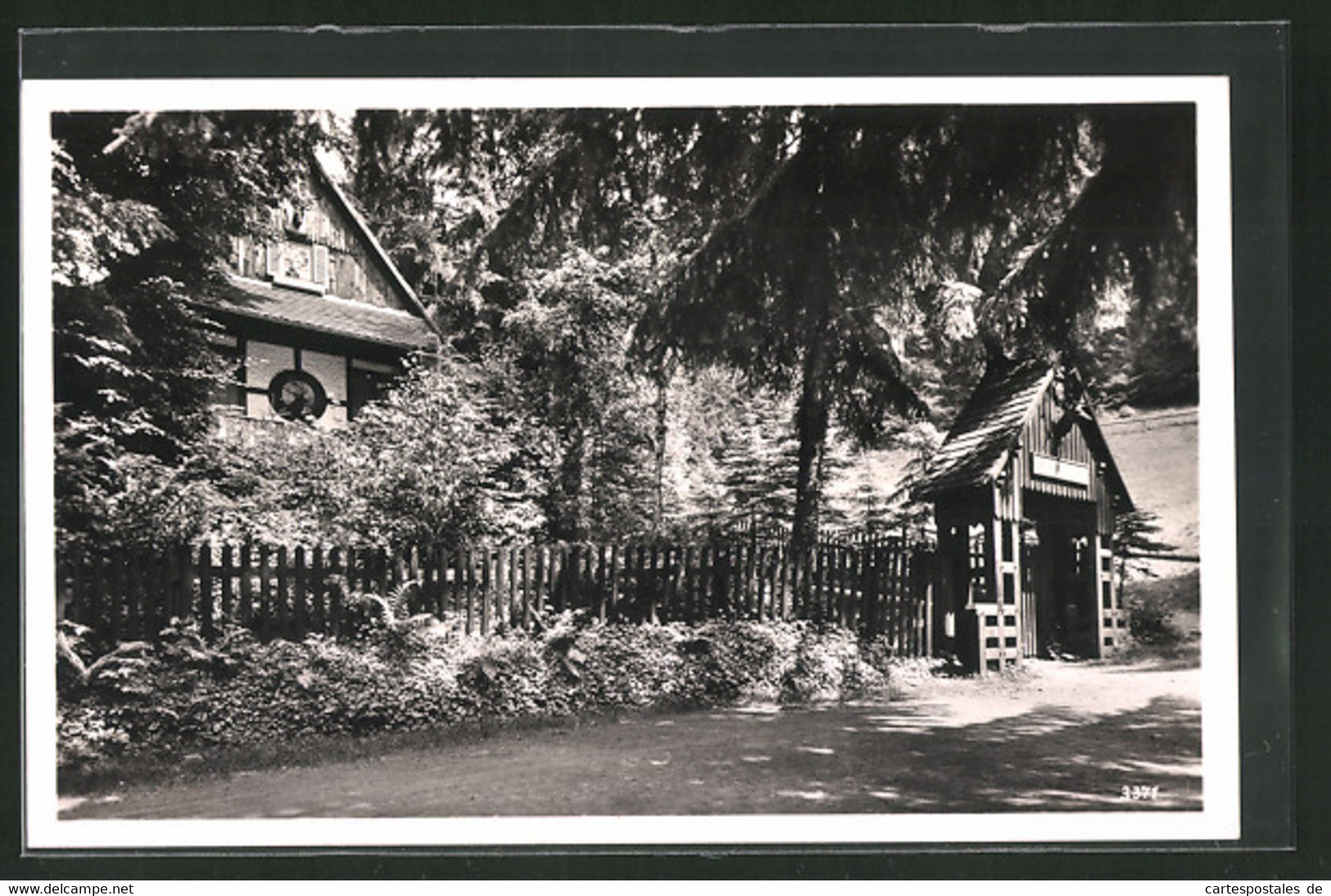 AK Leutenberg I. Thür., Gasthof Hubertusklause - Leutenberg