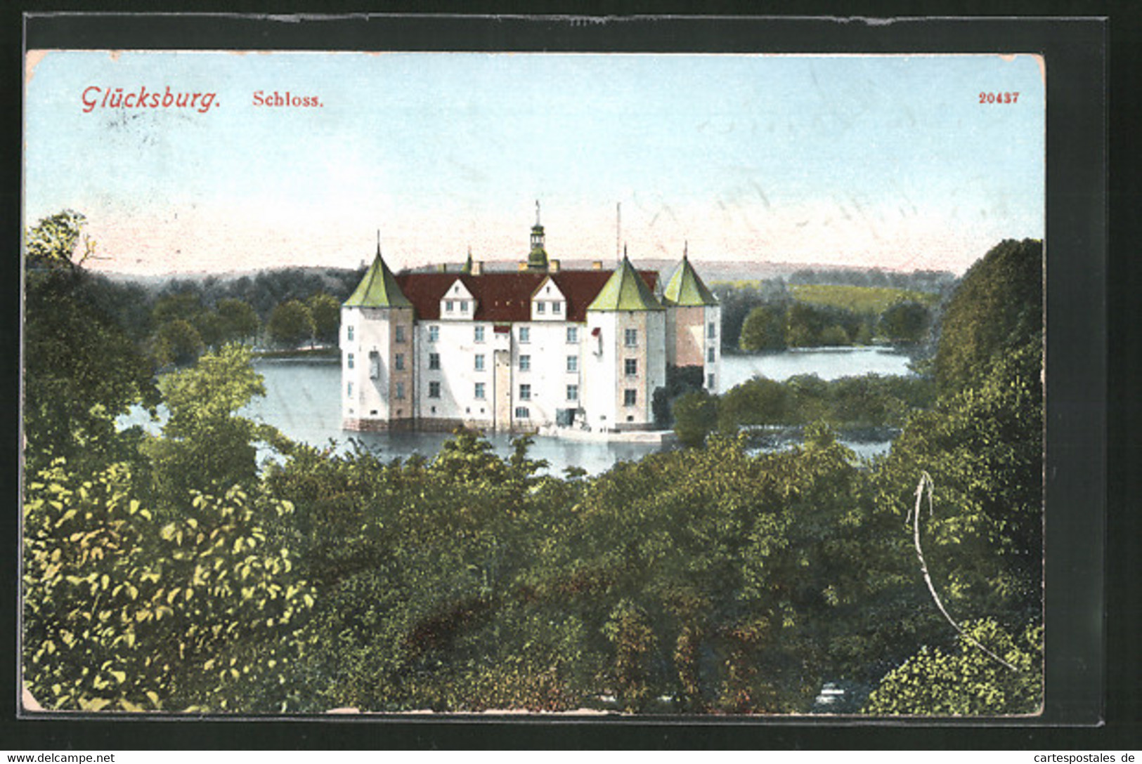 AK Glücksburg, Ansicht Vom Schloss - Gluecksburg