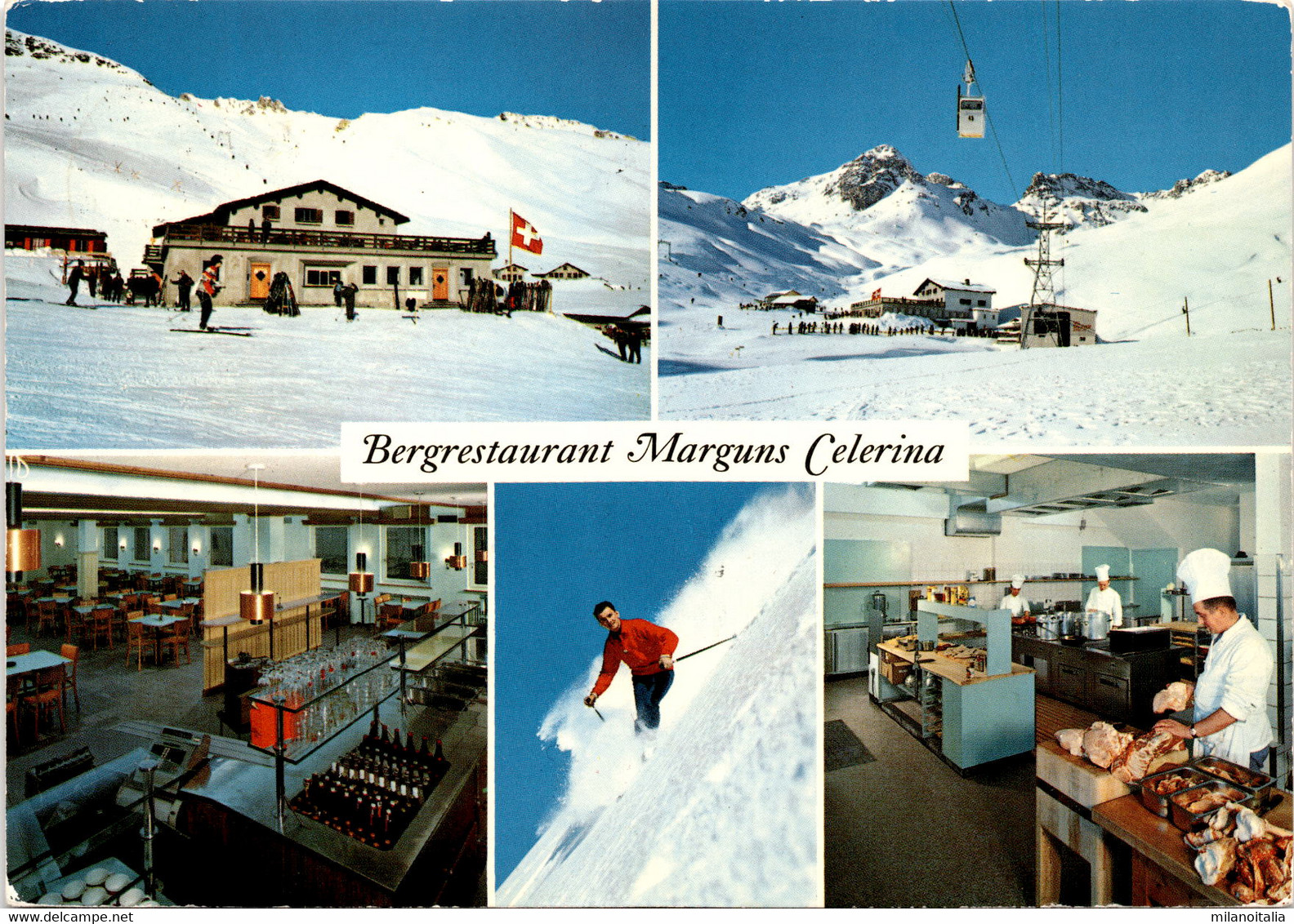 Bergrestaurant Marguns Celerina - 5 Bilder (1/50) * 2. 4. 1982 - Celerina/Schlarigna