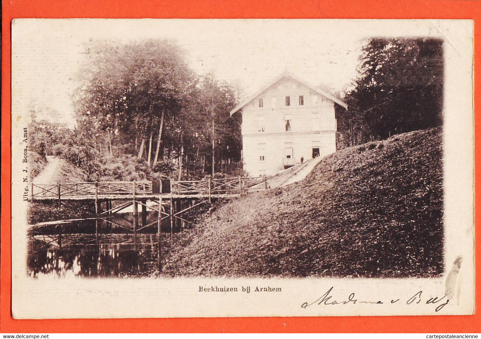 VaP066 ♥️ Rare ARNHEM Gelderland Velp Rozendaal Beekhuizen Maison Foret 1901 à LETU Paris BOON Pays-Bas Nederland - Velp / Rozendaal