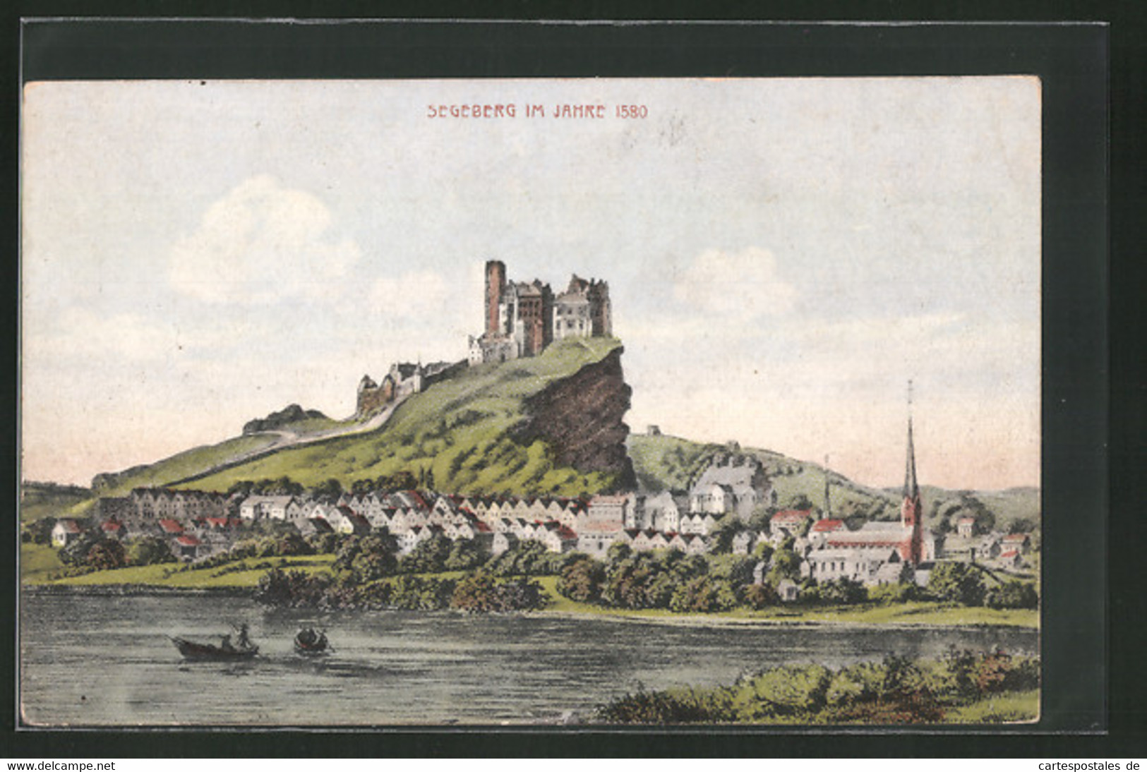 AK Segeberg, Gesamtansicht Im Jahre 1580 - Bad Segeberg