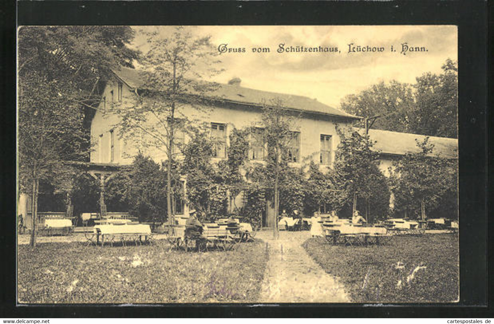 AK Lüchow I. Hann., Gasthof Schützenhaus - Luechow