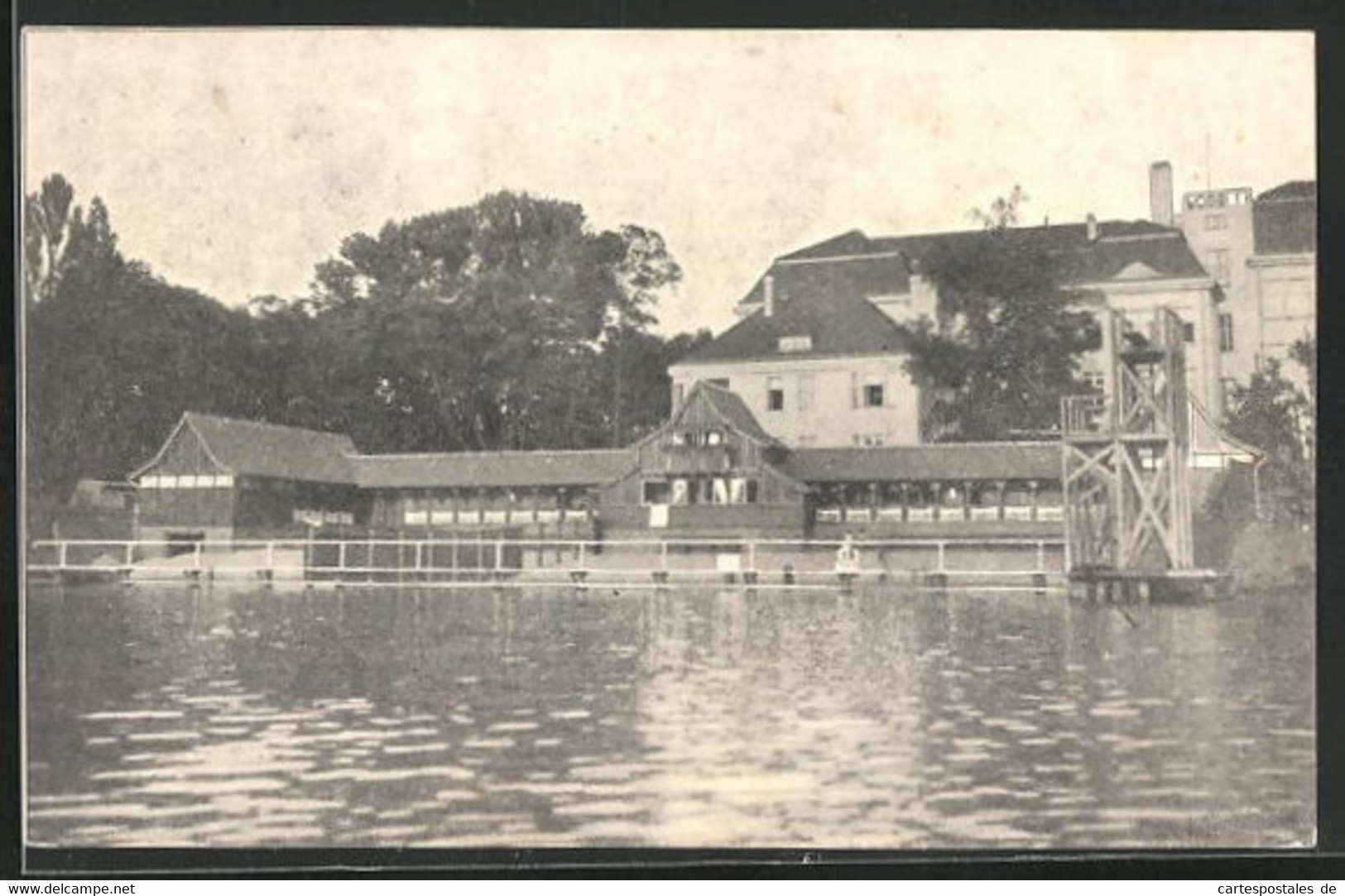 AK Strausberg, Männer- Frauen- Und Familienbad Am Strandhotel Schützenaus - Strausberg