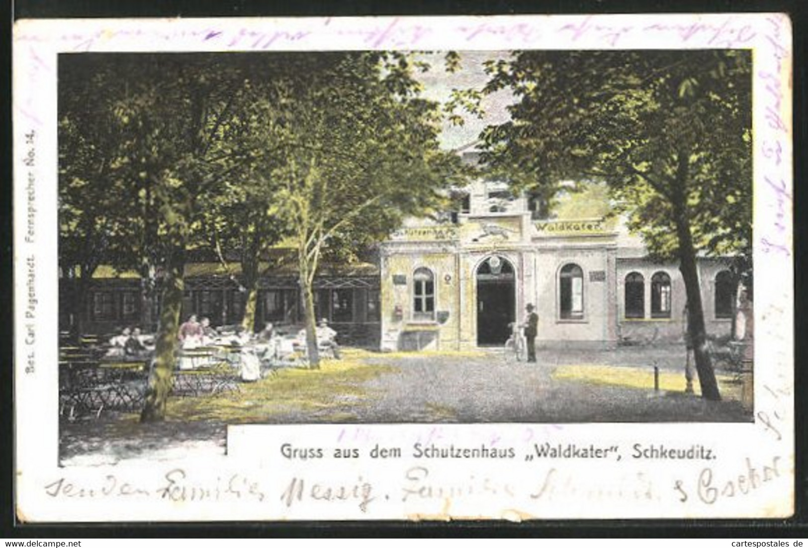 AK Schkeuditz, Restaurant Schützenhaus Waldkater - Schkeuditz