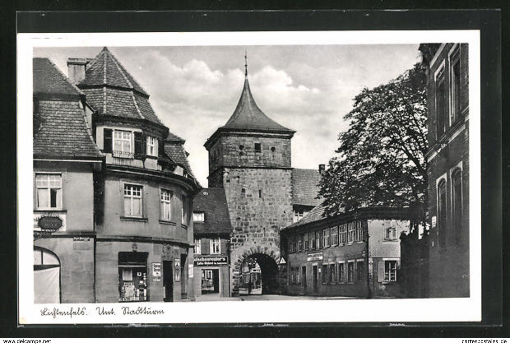 AK Lichtenfels, Unterer Stadtturm - Lichtenfels