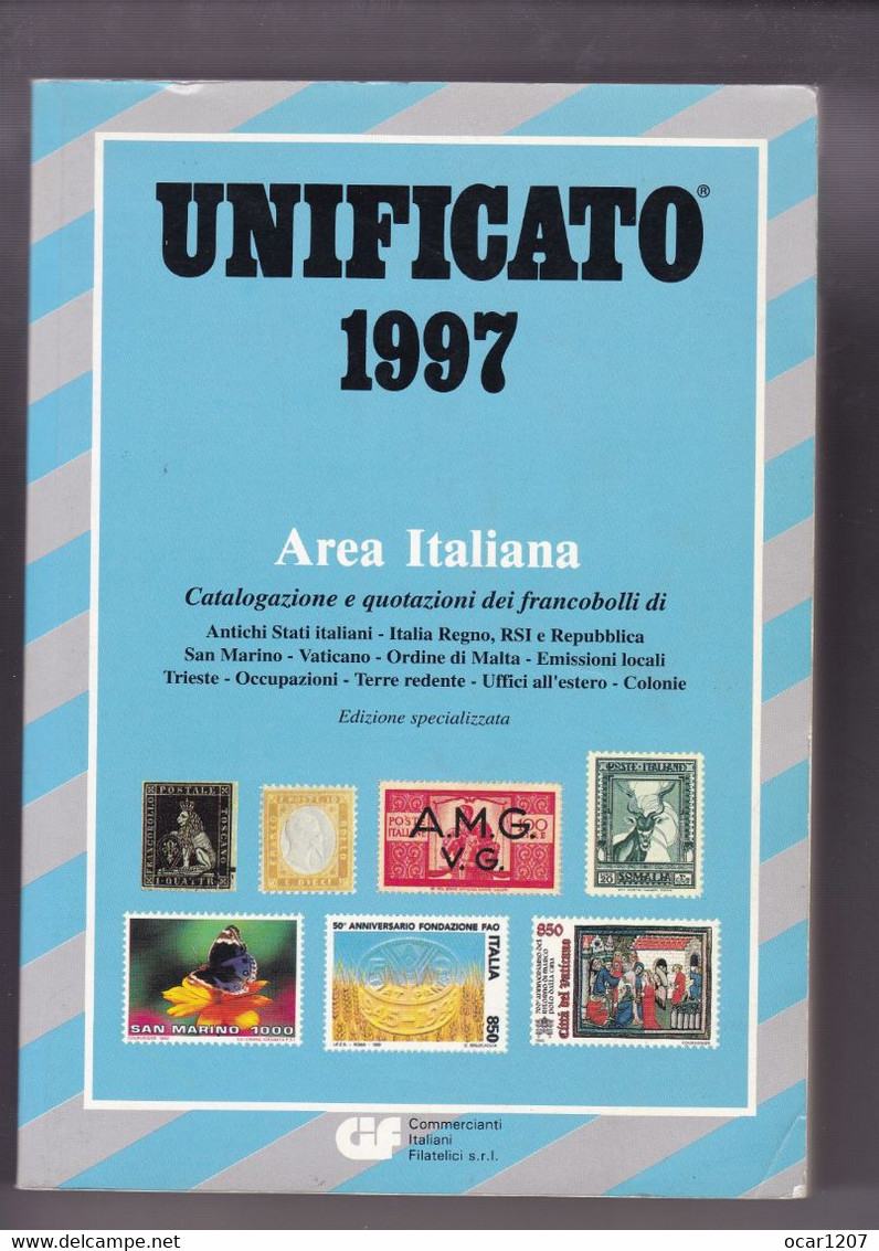 1997 Unificato Area Italiana - Italie