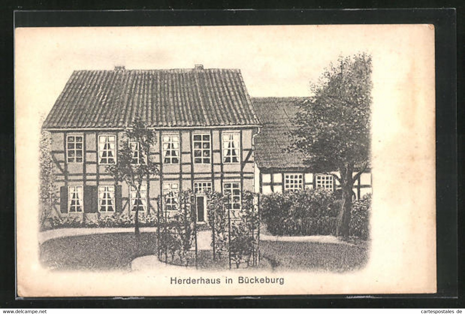 AK Bückeburg, Herdershaus - Bueckeburg