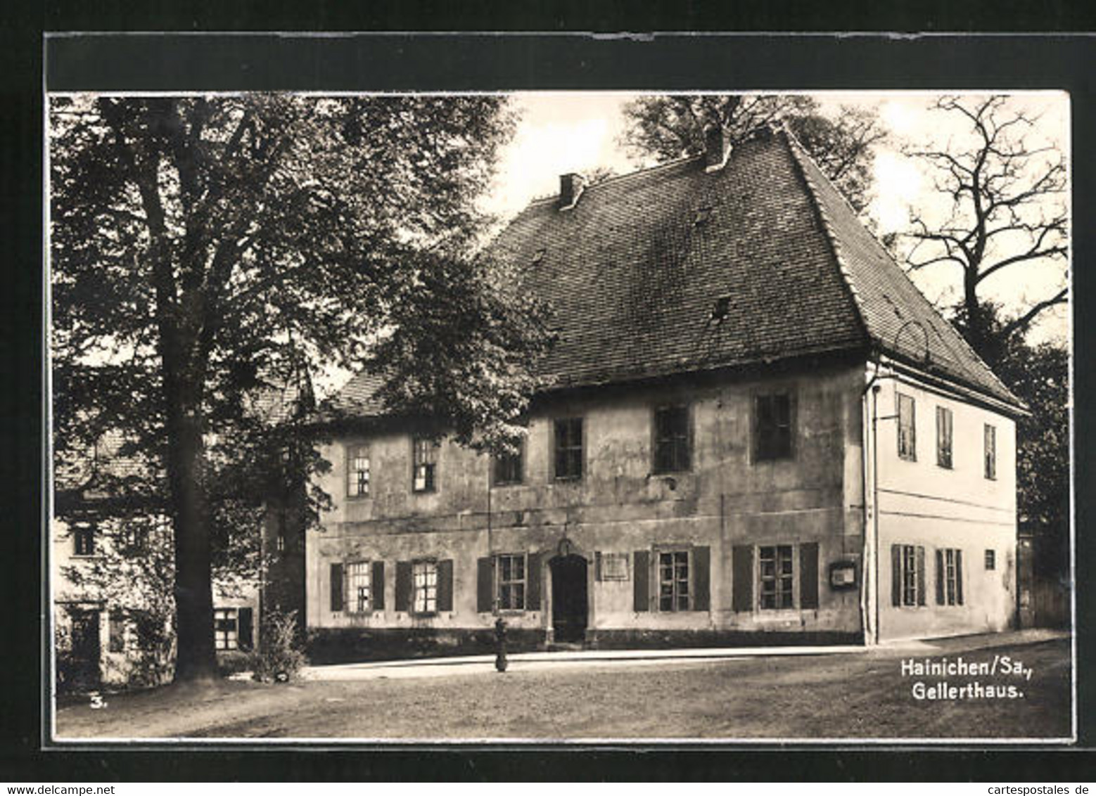 AK Hainichen /Sa., Gellerthaus - Hainichen