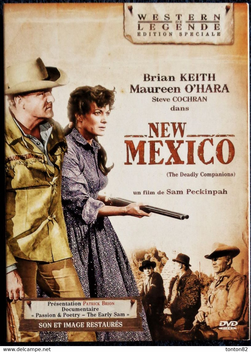 New Mexico - Film De Sam Peckinpah - Brian Keith - Maureen O'Hara - Steve Cochran . Film Restauré . - Western