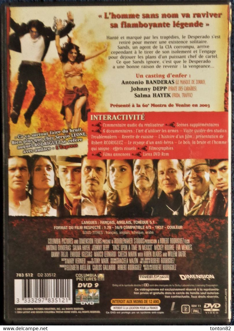 Desperado DVD - New - Starring Antonio Banderas